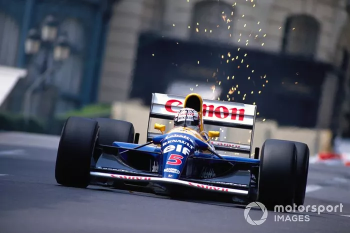 Leyton House CG901 y Williams FW14
