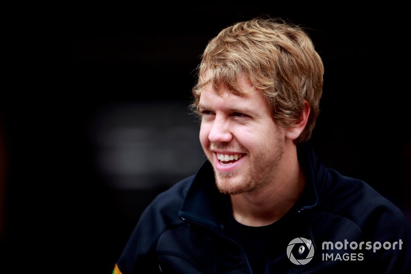 Sebastian Vettel vor zehn Jahren ...
