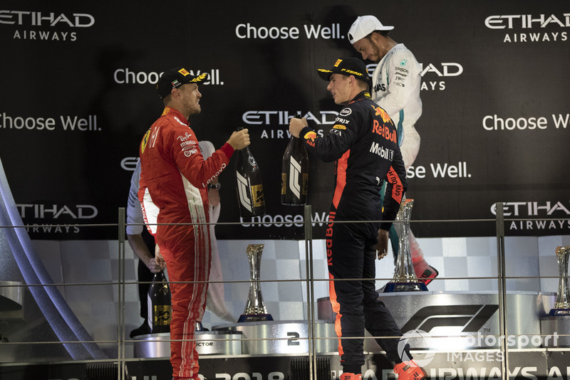 Себастьян Феттель, Ferrari, Макс Ферстаппен, Red Bull Racing