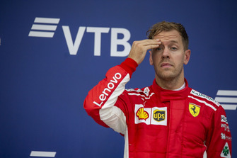 Sebastian Vettel, Ferrari sur le podium