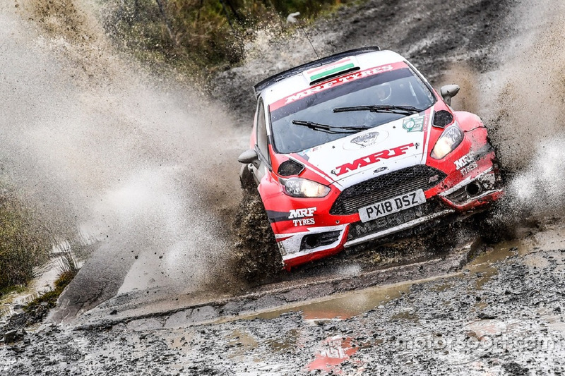 Gaurav Gill, Glenn McNeall, Team MRF Tyres Ford Fiesta R5