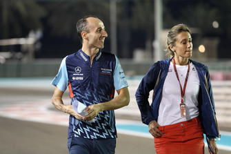 Robert Kubica, Williams, loopt een rondje over het circuit