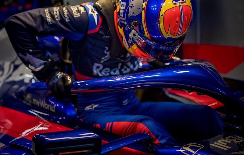 Alex Albon, Scuderia Toro Rosso STR14