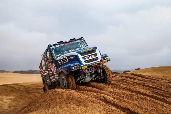 #506 Eurol Team De Rooy Iveco: Martin Van Den Brink, Rijk Mouw, Erik Kofman
