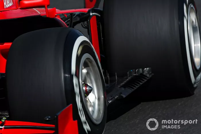 Ferrari SF1000 floor detail