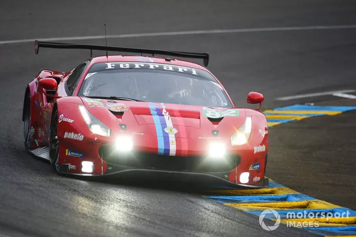 #82 Risi Competizione Ferrari 488 GTE Evo: Olivier Pla, Sébastien Bourdais, Jules Gounon