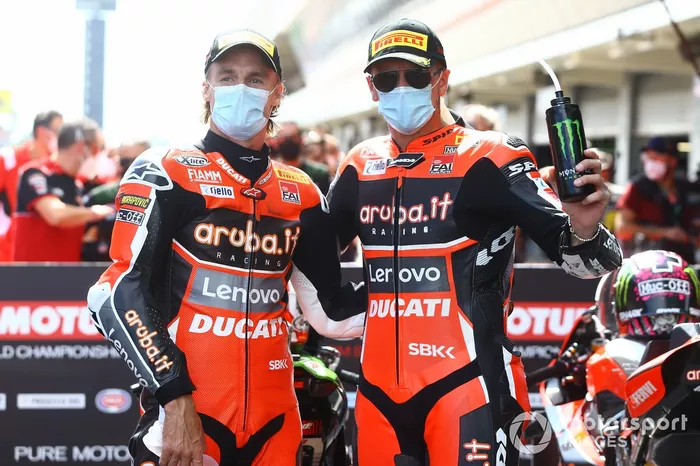 Chaz Davies, ARUBA.IT Racing Ducati, Scott Redding, Aruba.it Racing Ducati