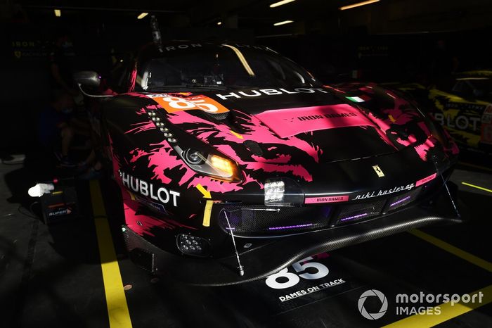 #85 Iron Lynx Ferrari 488 GTE Evo: Manuela Gostner, Rahel Frey, Michelle Gatting