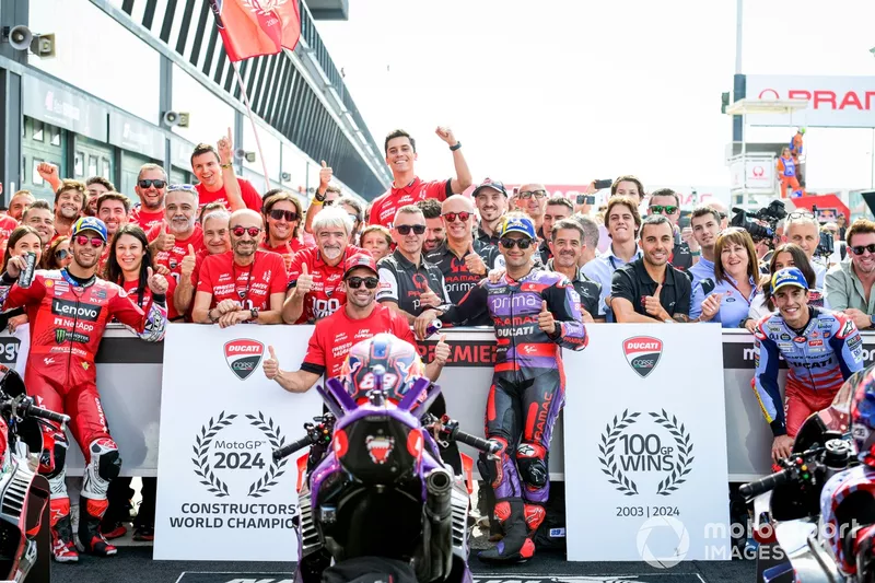 Jorge Martin, Pramac Racing, Enea Bastianini, Ducati Team, Marc Marquez, Gresini Racing