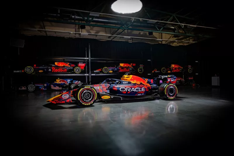 La livrée de la RB20 de Red Bull Racing pour le GP de Grande-Bretagne