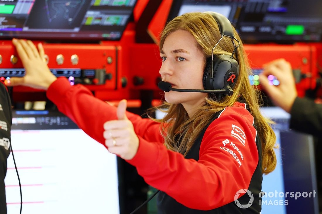 Laura Mueller, inżynier wyścigowy Haas F1