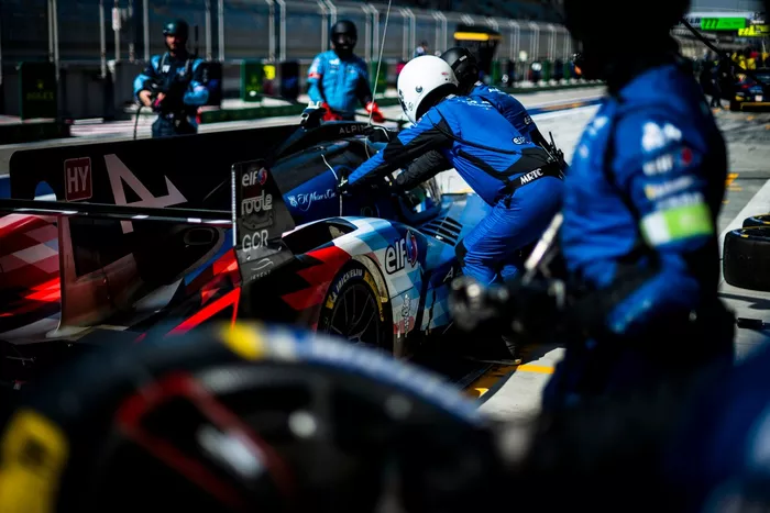 #36 Alpine Endurance Team Alpine A424: Charles Milesi, Mick Schumacher, Matthieu Vaxiviere
