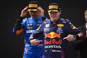 Max Verstappen, Red Bull Racing, Lando Norris, McLaren