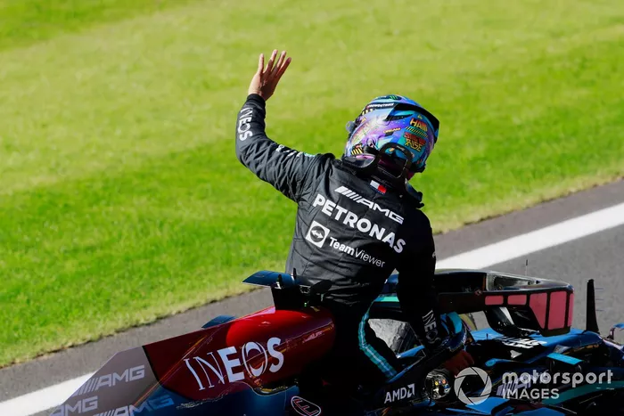 Segundo puesto de la carrera Sprint, Lewis Hamilton, Mercedes