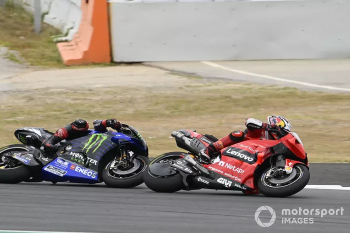 Jack Miller, Ducati Team, Fabio Quartararo, Yamaha Factory Racing