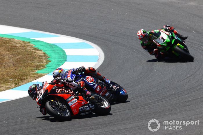 Scott Redding, Aruba.It Racing - Ducati, Toprak Razgatlioglu, PATA Yamaha WorldSBK Team, Jonathan Rea, Kawasaki Racing Team WorldSBK