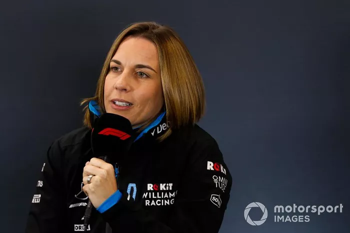 Claire Williams, Deputy Team Principal, Williams Racing 