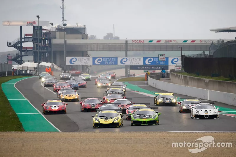 La partenza della Finale Mondiale della Coppa Shell