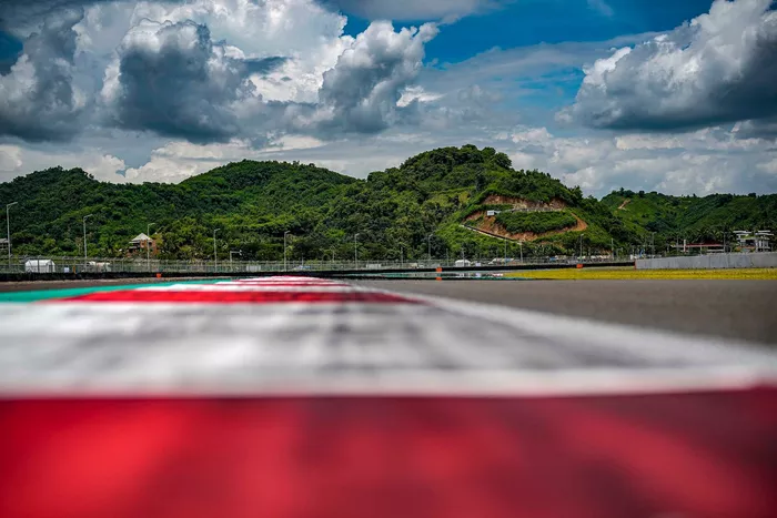 Aspectos de la pista de Mandalika