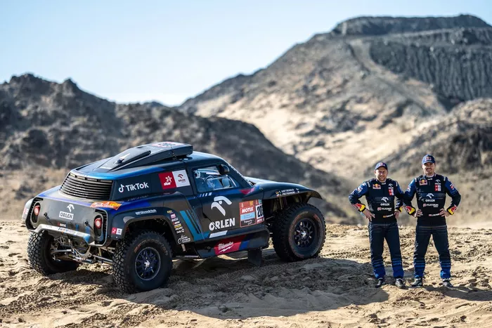 #203 X-Raid Orlen Team Mini: Jakub Przygonski, Timo Gottschalk