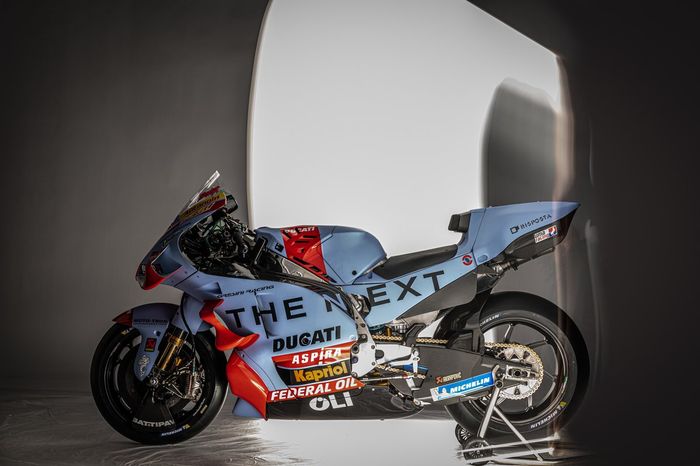 La Ducati del Gresini Racing para 2022