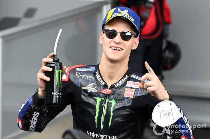 Ganador de la pole Fabio Quartararo, Yamaha Factory Racing