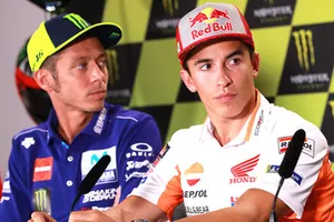 Marc Marquez, Repsol Honda Team, Valentino Rossi, Yamaha Factory Racing
