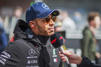 Lewis Hamilton, Mercedes AMG F1 op de parade