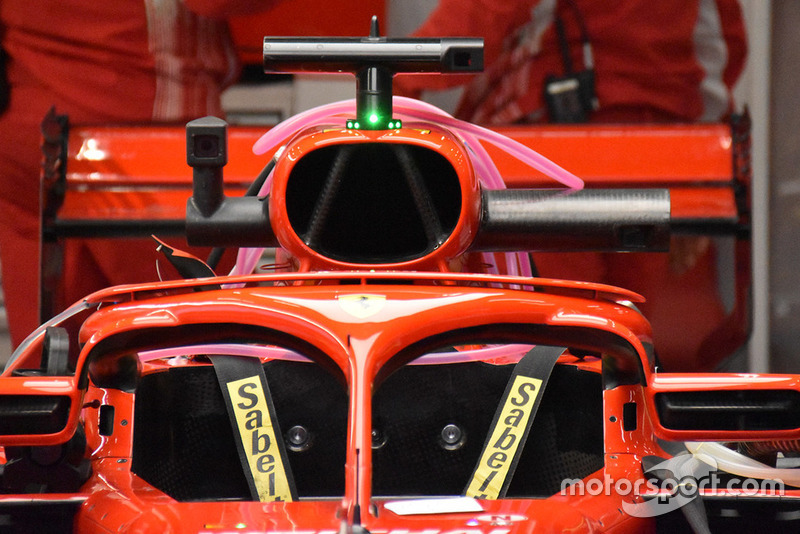 Ferrari SF71H front detail