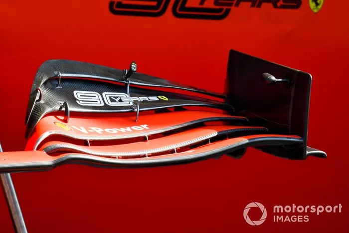 Alerón delantero del Ferrari SF90 
