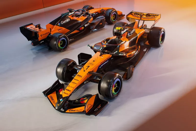 Livrée de la McLaren MCL40