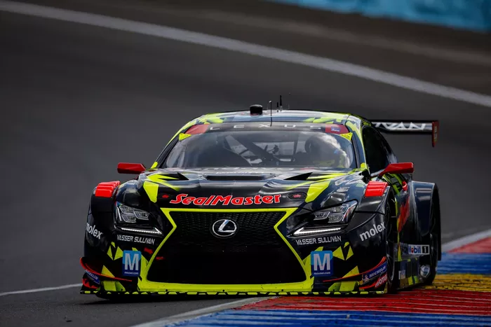 #14 Vasser Sullivan Racing with Dreyer & Reinbold Lexus RC F GT3: Jack Hawksworth, Ben Barnicoat, James Calado