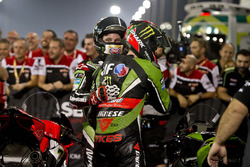Jonathan Rea, Kawasaki Racing; Tom Sykes, Kawasaki Racing