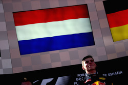 Макс Ферстаппен, Red Bull Racing празднует свою первую победу
