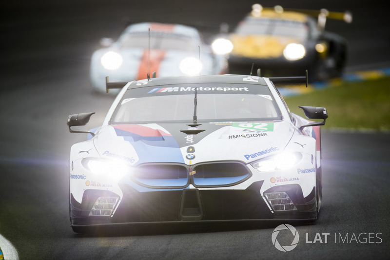 42: #82 BMW Team MTEK BMW M8 GTE: Antonio Felix da Costa, Alexander Sims, Augusto Farfus, 3'50.579