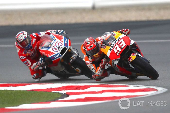 Marc Márquez, Repsol Honda Team, Andrea Dovizioso, Ducati Team