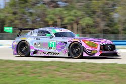 Mercedes AMG GT3 (№71) команды P1 Motorsports