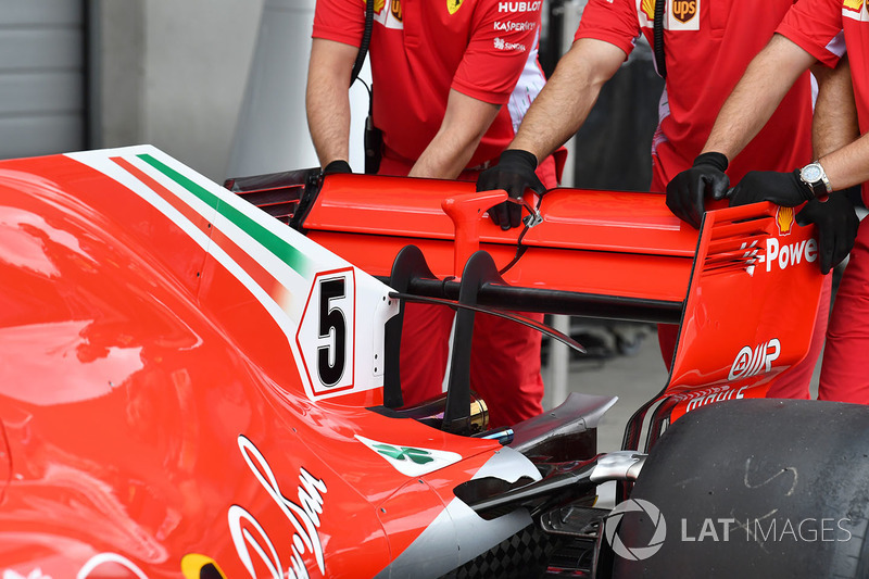 Ferrari SF71H arka kanat