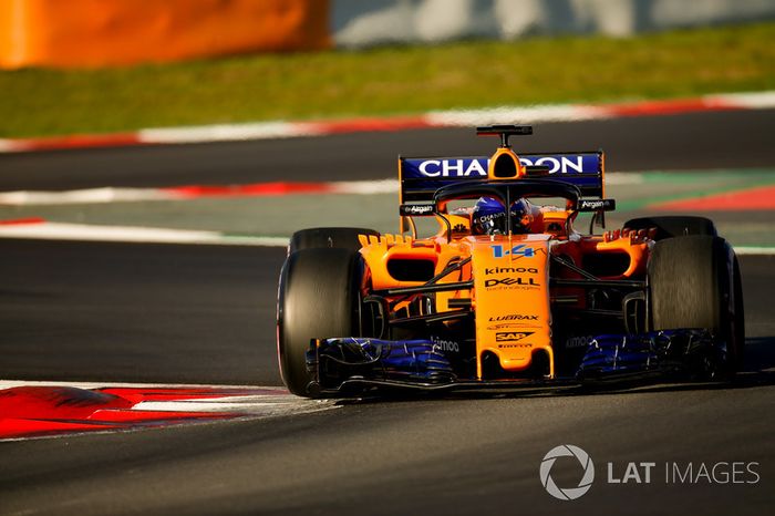 3º Fernando Alonso, McLaren MCL33: 1:17.784 (Hiperblandos)