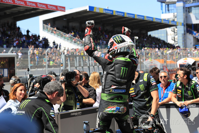Polesitter Johann Zarco, Monster Yamaha Tech 3