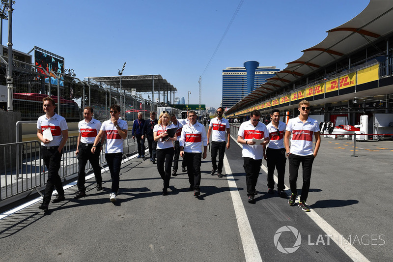 Marcus Ericsson, Sauber, Charles Leclerc, Sauber