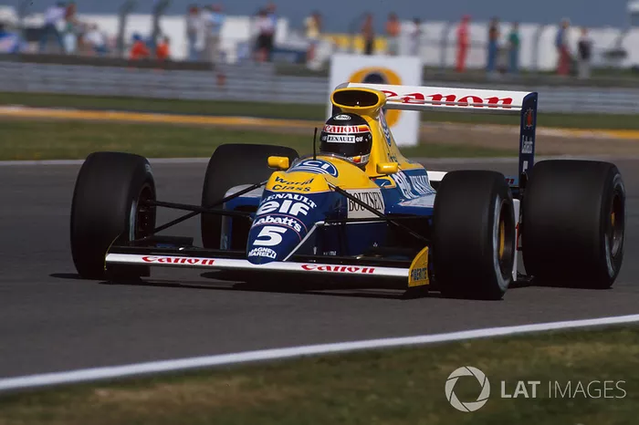 Thierry Boutsen, Williams-Renault FW13B, 1990