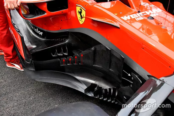 Ferrari bargeboards