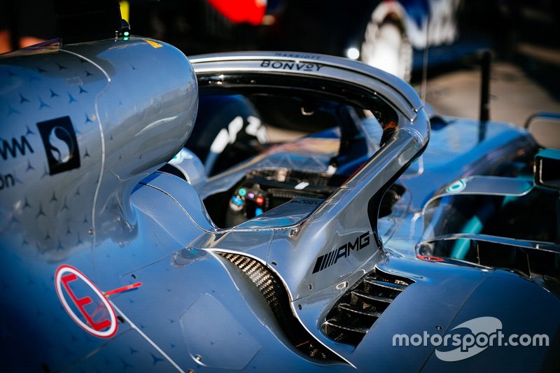 Le Halo de la Mercedes AMG F1 W10