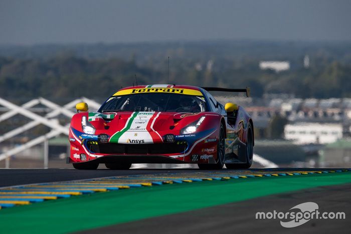 #71 AF Corse Ferrari 488 GTE EVO: Davide Rigon, Miguel Molina, Sam Bird