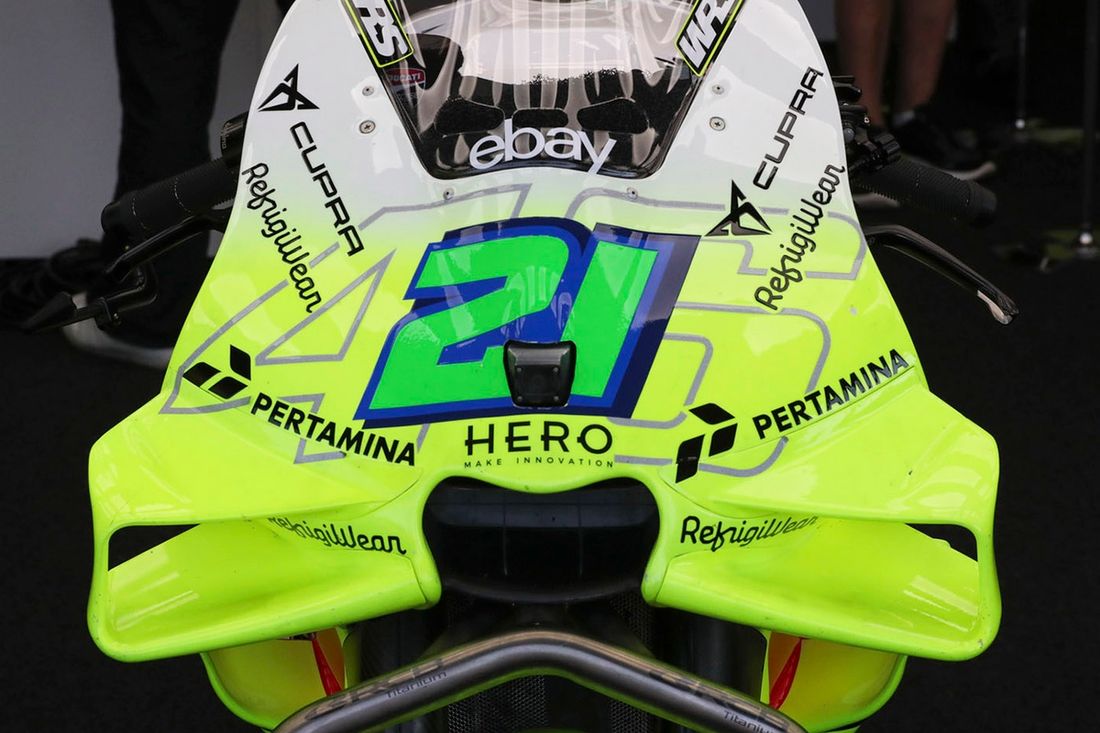 Szczegóły motocykla VR46 Racing Team
