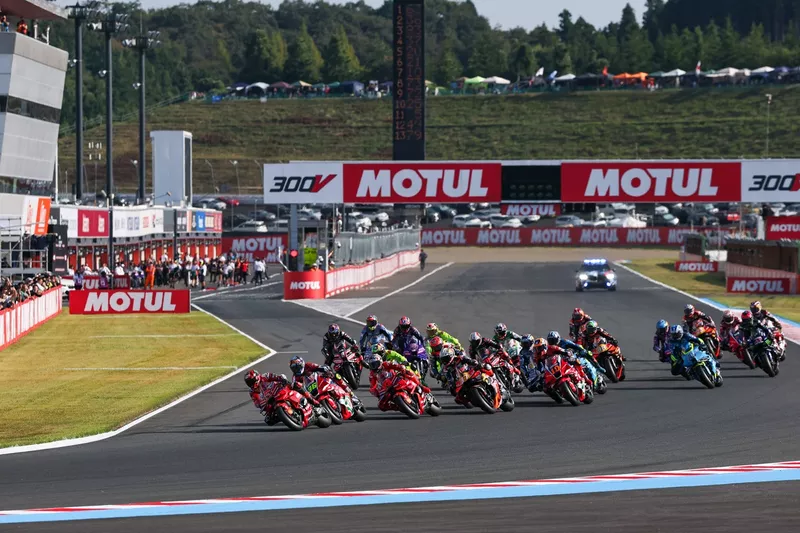 Départ de la course