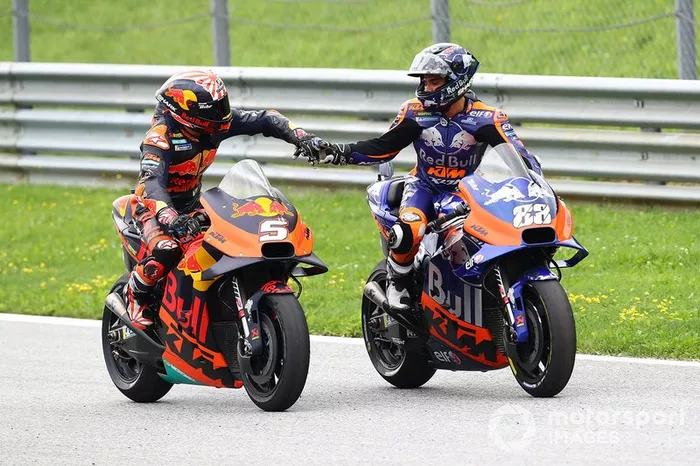 Johann Zarco, Red Bull KTM Factory Racing, Miguel Oliveira, Red Bull KTM Tech 3