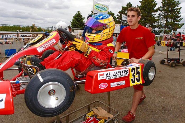 Jules Bianchi e Charles Leclerc