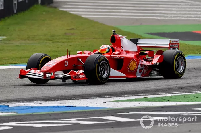 Mick Schumacher, Ferrari F2004 